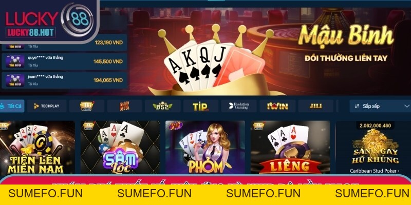 Game Bài LUCKY88 – Khám Phá Sảnh Trực Tuyến Đỉnh Cao Game Bài LUCKY88 – Khám Phá Sảnh Trực Tuyến Đỉnh Cao