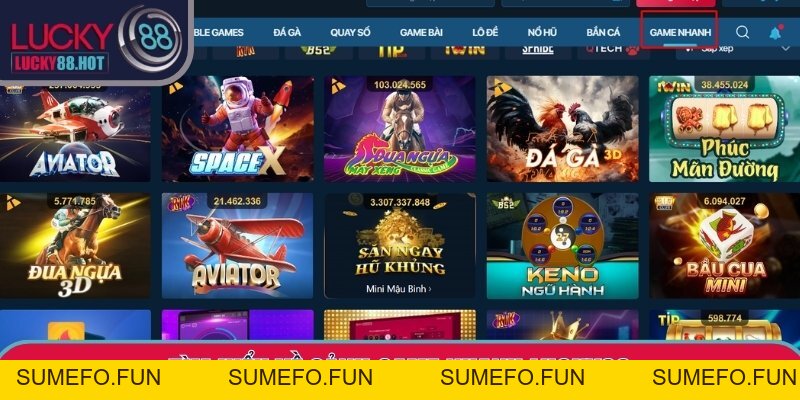 Game Nhanh LUCKY88 - Khám Phá Sảnh Game Đa Chủ Đề Hấp Dẫn